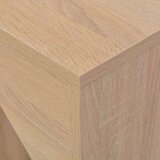 vidaXL Barska miza s premično polico hrast 138x39x110 cm | Shoptok.si