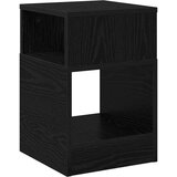  Stranska miza 2 pcs Črna Orehovina 30,5 x 30 x 45 cm, (5000201892) | Shoptok.si