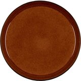  Jedilni krožnik 27 cm - črna / jantarna | Shoptok.si