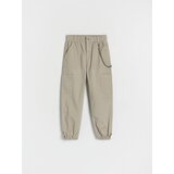 Reserved Girls` trousers - kaki Cene
