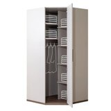 Hanah home garderober milano white brown Cene