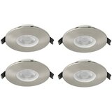 Eglo Set okroglih LED vgradnih svetilk Mazuby-LED 1 Starr (5 W, Nikelj, Topla bela) Cene