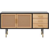 Bessagi Home komoda massimo, barva bora, črna | Shoptok.si