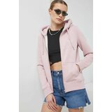 Superdry Bluza ženska, roza barva, s kapuco | Shoptok.si