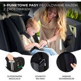 Kinderkraft dječja autosjedalica safety™ fix 2 i-size 1/2/3 (76-150 cm) grey | shoptok.hr