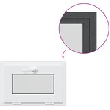  Prozor za podrum RISOR 60 x 40 cm PVC i staklo Antracit | shoptok.hr