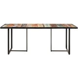 Furnova Jedilna miza 200 cm trden predelan les, (21946811) | Shoptok.si