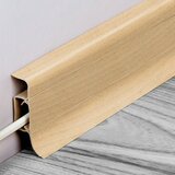 LOGOCLIC Lajsna s kanalom za kabel (Bukva svijetlo, 2,5 m x 22,5 mm x 50 mm) | shoptok.hr