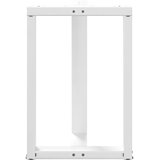  Noge za blagovaonski stol T-oblika 2 kom Bijele 60x35x(72-73) cm Čelik | shoptok.hr