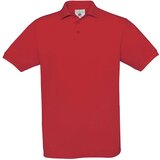  MAJICA KRATKI RUKAVI B&C SAFRAN POLO 180G CRVENA XL Cene