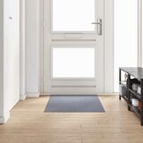  Tepih trkač Svijetlo siva 80 x 150 cm tkanina | shoptok.hr