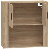  Stenska omarica sonoma hrast 80x33x80 cm inženirski les, (20821005) | Shoptok.si