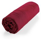Douceur d intérieur Rdeča napenjalna rjuha iz organskega bombaža 90x190 cm Biolina – | Shoptok.si