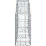  Gabionska košara s lukom 150x30x60/80 cm pocinčano željezo | shoptok.hr
