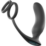 ove to Love L- punjivi radio vibrator za prostatu s prstenom (crni) | shoptok.hr