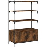  Regal za knjige s 3 razine boja hrasta 70x30x109,5 cm drveni | Eponuda.com
