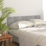 vidaXL Uzglavlje za krevet siva boja betona 160 x 1,5 x 80 cm drveno Cijene