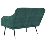 vidaXL Klupa tamnozelena 110 x 76 x 80 cm baršunasta | shoptok.hr
