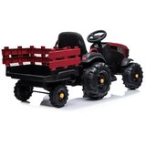 Ramiz Otroški traktor na baterijo 12V z prikolico rdeča | Shoptok.si