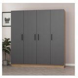 Hanah home ormar u sivoj boji kale 7508 (506MNR2487) | ePonuda.com