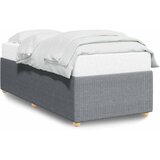  Okvir za krevet bez madraca svjetlosivi 90x190 cm od tkanine | Eponuda.com