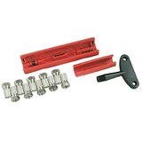 SCHWAIGER Montažni set (1 x orodje za odstranjevanje izolacije, 1 x orodje za privijanje, 1 x pripomoček za sukanje kablov, 10 x F-konektor) | Shoptok.si
