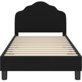  za djecu s uzglavljem Crna 80 x 160 cm Baršun | shoptok.hr