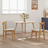  Stolac za blagovanje 2 pcs Prirodna i svijetla | shoptok.hr