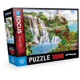 Puzzle 1000 delova FOREST AND WATERFALL BF288