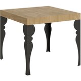 Itamoby   Paxon (90x90/246 cm) - hrast, barva nog: antracit - raztegljiva jedilna miza, (20842851) Cene