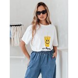 DStreet T-shirt damski SUNSMILE biały | shoptok.hr