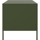  Stolić za kavu maslinastozeleni 68 x 50 x 50,5 cm od čelika | shoptok.hr