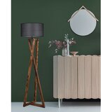 Opviq lights Crna/smeđa stojeća svjetiljka s tekstilnim sjenilom (visina 166 cm) Maçka – | shoptok.hr