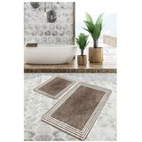 Mila Home Sivorjave žametne kopalniške preproge v kompletu 2 ks 60x100 cm – | Shoptok.si