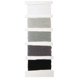 RAYHER Bombažne vrvice "Stitch & Knot", sive, 5barvx10m, (20633823) | Shoptok.si