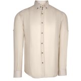 Dewberry G721 MENS SHIRT-PLAIN BEIGE Cene