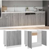  Spodnja omarica siva sonoma 80x46x81,5 cm inženirski les, (20824159) | Shoptok.si