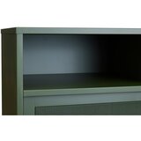 Unique Furniture temno zelena kovinska omarica z drsnimi vrati 90x140x40 cm veep – | Shoptok.si