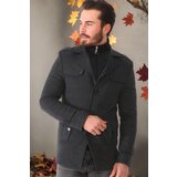 Dewberry K7542 MEN'S COAT-PLAIN ANTHRACITE | Shoptok.si