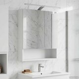  Kupaonski ormar s ogledalom Bijelo 50 x 14,5 x 70 cm | shoptok.hr