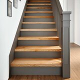 vidaXL Podloge za stopnice 4 kosi rjave 80x25x2 cm trdna hrastovina cene