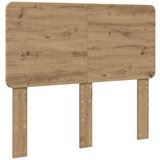 vidaXL Vzglavje z vzglavjem Umetni hrast 120 cm Konstruiran les, (5000109500) | Shoptok.si
