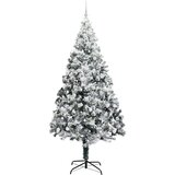 vidaXL Umestno božično drevo med 300 LED Zelena 240 x 150 cm | Shoptok.si
