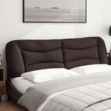  Vzglavna stranica temno rjava 180 cm blago, (21038347) | Shoptok.si