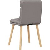  Jedilni stoli 6 kosov taupe blago, (21822481) | Shoptok.si