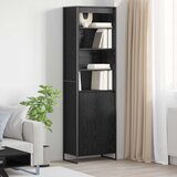  Visoki ormari Crni hrast 60 x 36 x 200 cm Konstruirano drvo | shoptok.hr