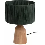 Leitmotiv Crna stolna lampa sa sjenilom od papirne špage (visina 35,5 cm) Sheer Trapeze –