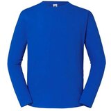Fruit Of The Loom Blue Men's T-shirt Iconic 195 Ringspun Premium | Shoptok.si