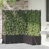  Vrtna saksija 5 pcs Crna 120 x 120 x 142 cm Plastika | shoptok.hr
