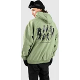 Softshell Shred Hoodie mean green